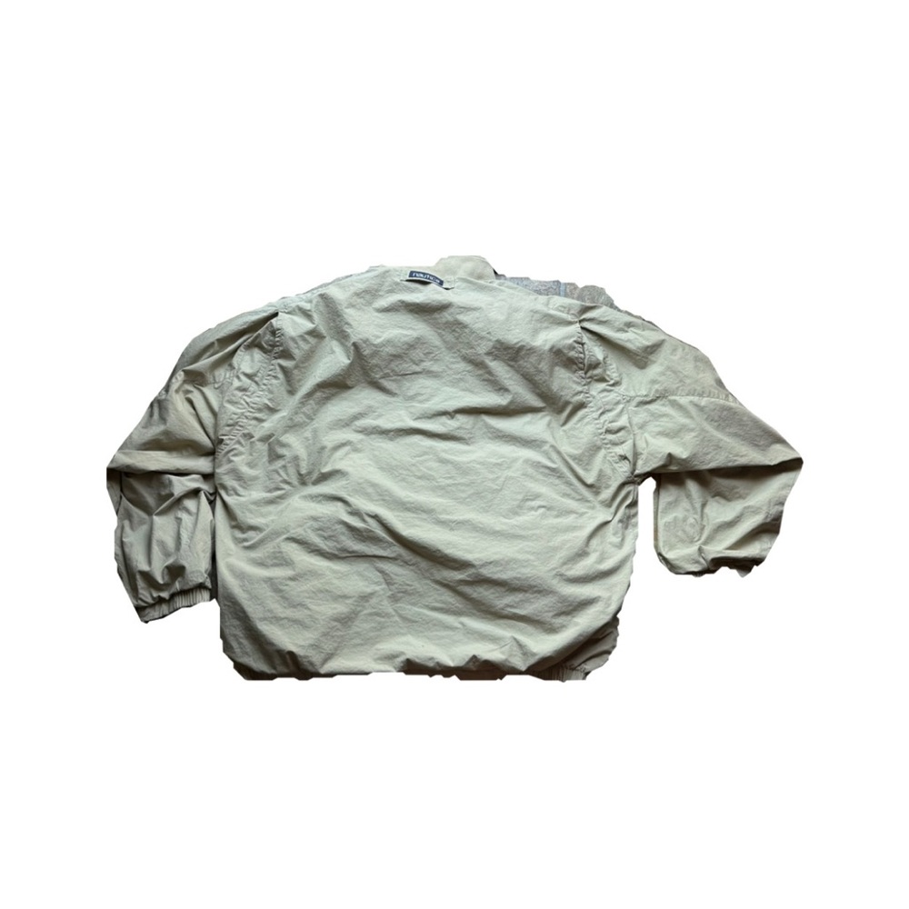 Nautica Cream Bomber Jacket - Picture 2 of 2